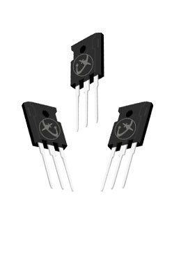 4つの四面体操作インバーター IGBT 穴を介して設置されたスイッチング電源