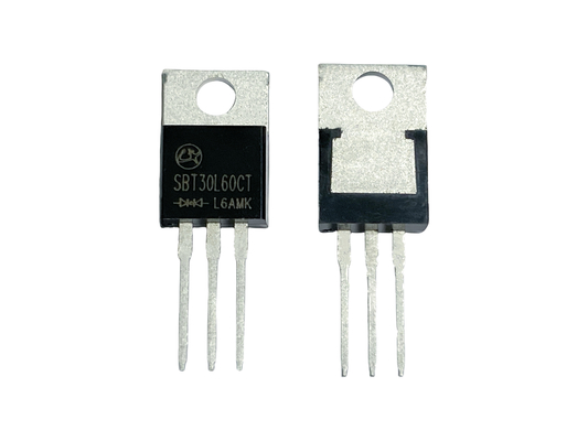30A60V SBT30L60CT 工業用TO-220ABのための低電圧前向きショットキー