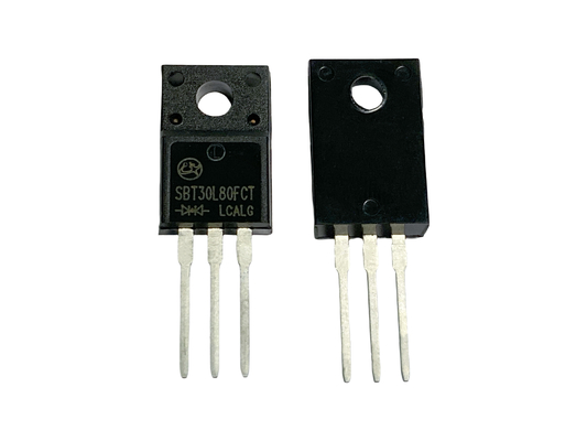 30A80V SBT30L80FCT TO-220F 電力供給のための高効率低VFショットキーダイオード