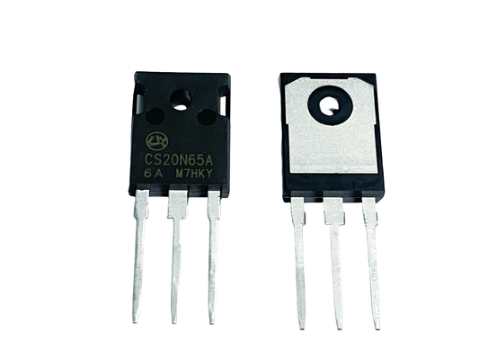 20A650V CS20N65A6 Nチャネル 高電圧MOSFET 100% 雪崩試験