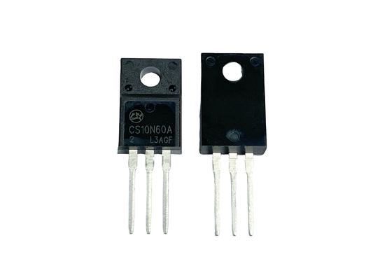 10A600V CS10N60A2 TO-220F 低オン抵抗モーター制御 高電圧モスフェット 工業用