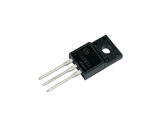 20A600V CS20N60A8 ユニット電源のためのN型高圧MOSFET