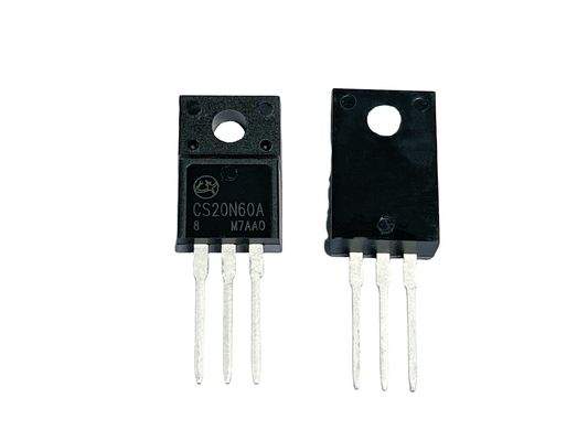 20A600V CS20N60A8 ユニット電源のためのN型高圧MOSFET
