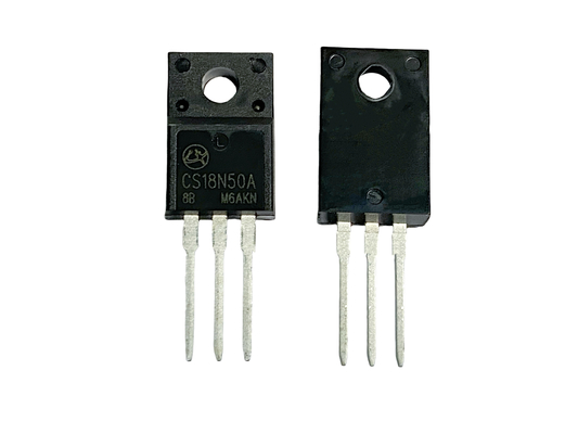 18A500V CS18N50A8 TO-220F 厚いフレーム 高電圧モスフェット