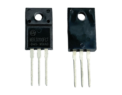 30A 100V スコットキーバリアダイオード 急速な切り替え速度と低逆回復時間 MBR30100FCT