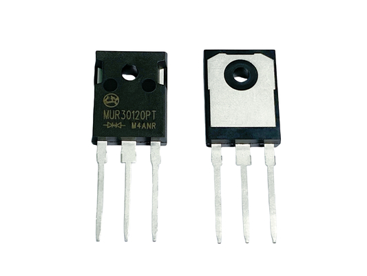 30A1200V 急速復元ダイオード 高い電力供給のための高い信頼性 MUR30120PT